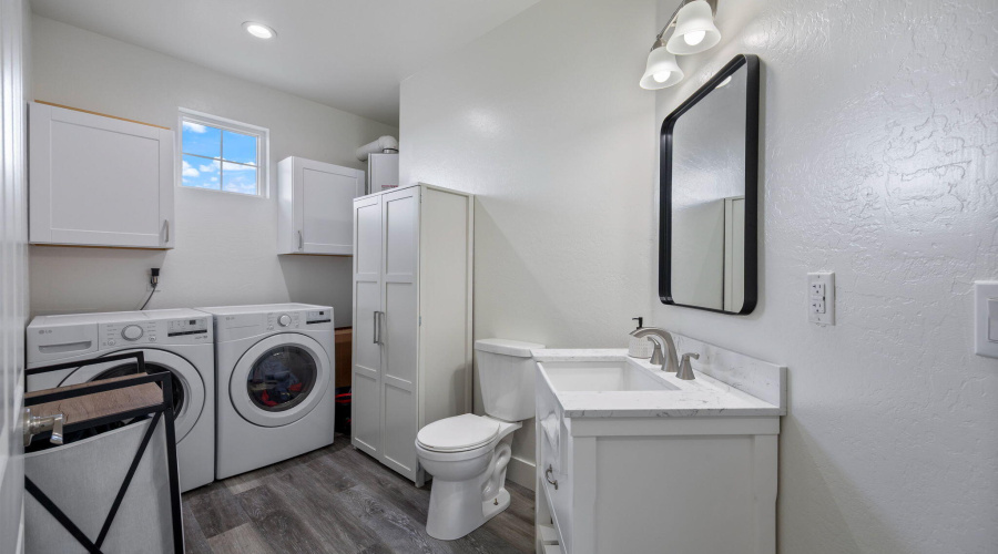 Guest House Laundry / Powder Room