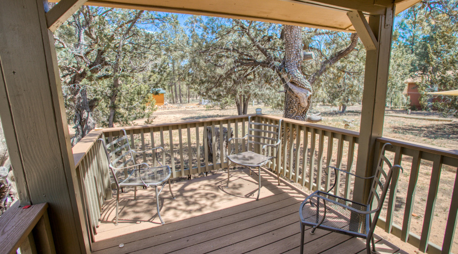 Back Covered Deck