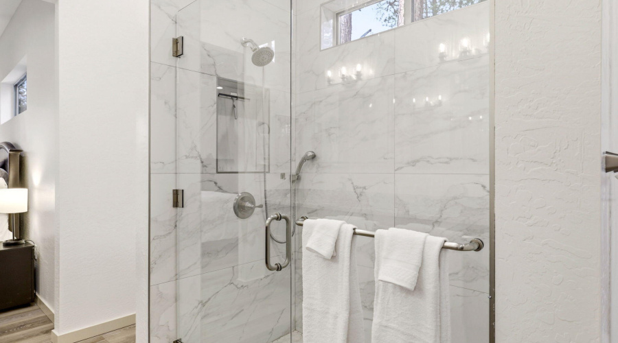 Primary Bathroom oversized shower