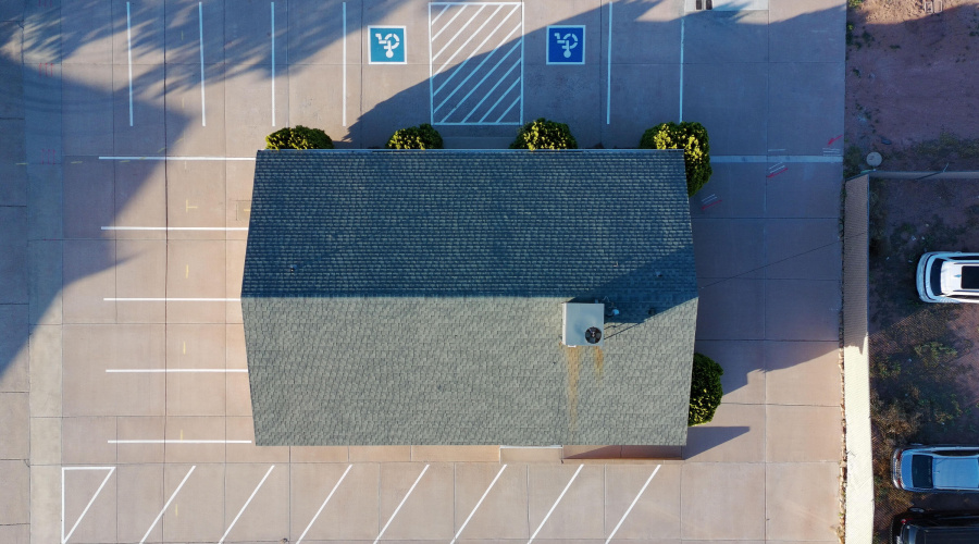 Drone Top Down View