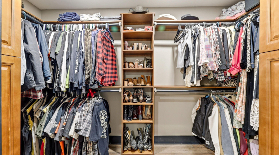 Walk-in Closet in Primary En Suite