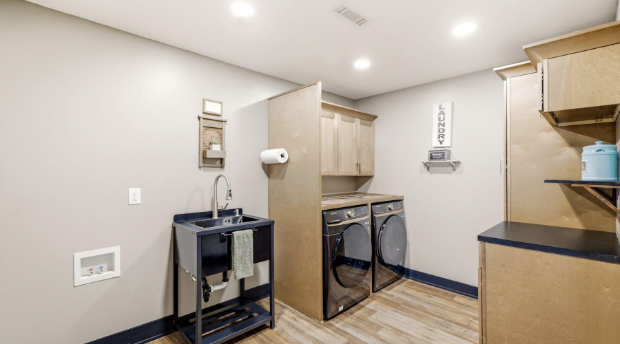 Downstairs Laundry