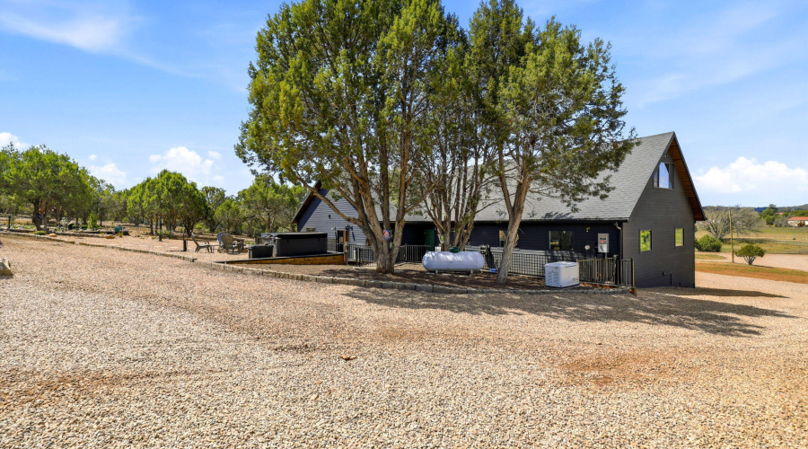 Back View of Home
