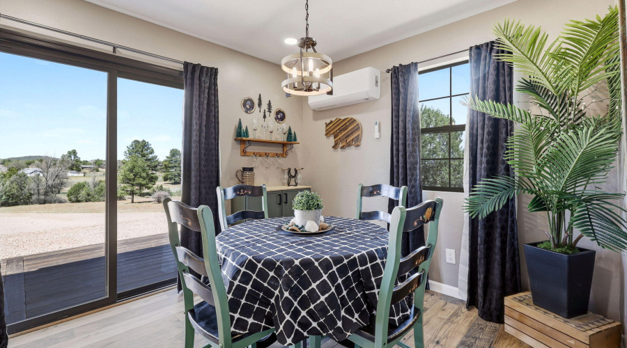 Guest House Dining Area with a View