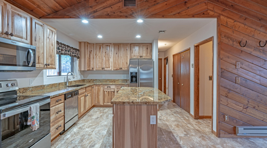 newly remodeled kitchen