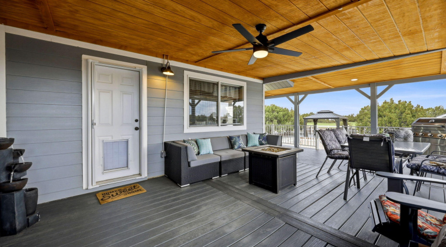 Back deck