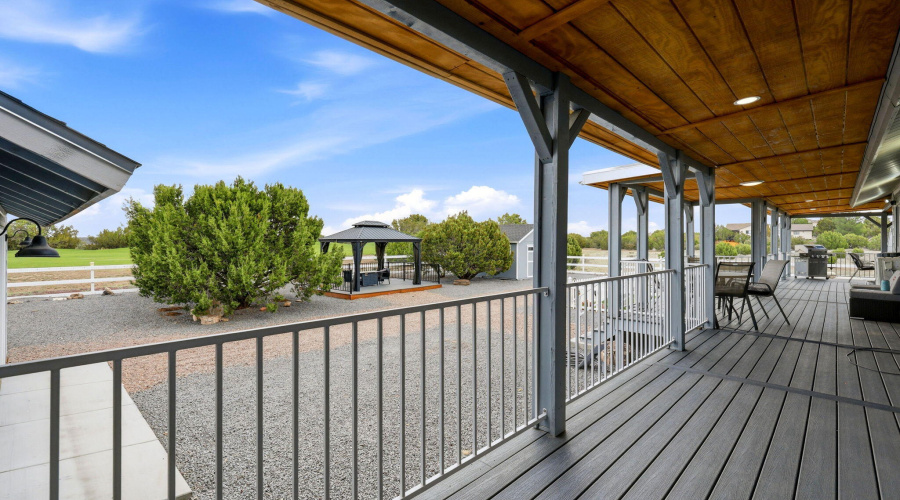 Back deck