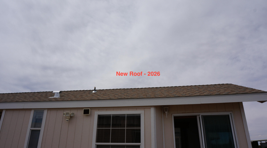 Brand New Roof - 2026
