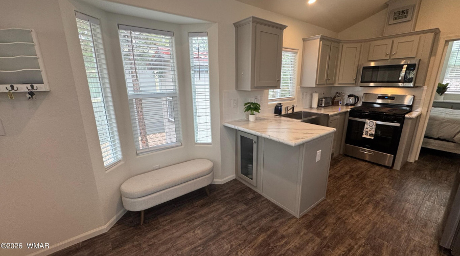 Entryway & Kitchen