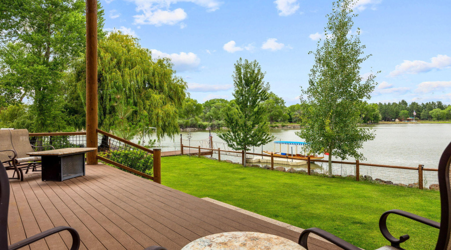 Fantastic Views from the back deck.