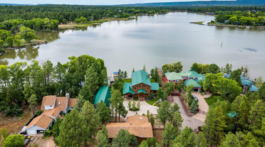 Area Drone of Lake