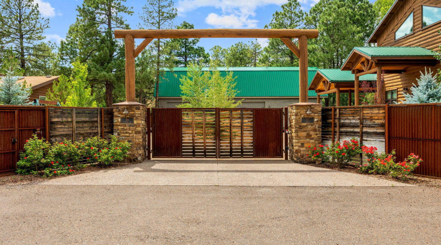 Gated Private Entrance