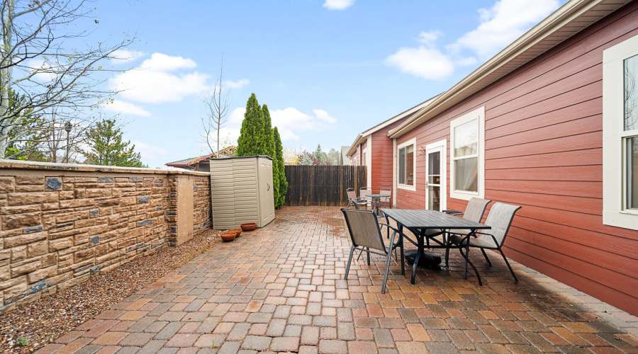 PAVER BACK PATIO