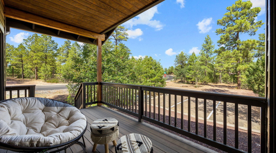 Back Covered Deck