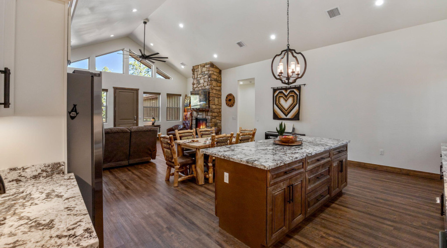 Kitchen to Dining