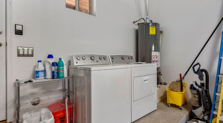 Laundry In Garage