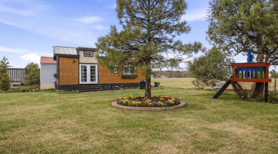 Home with yard