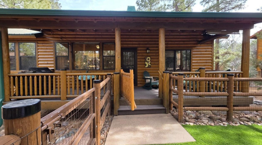 Back Covered Deck