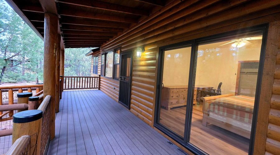 Back Covered Deck