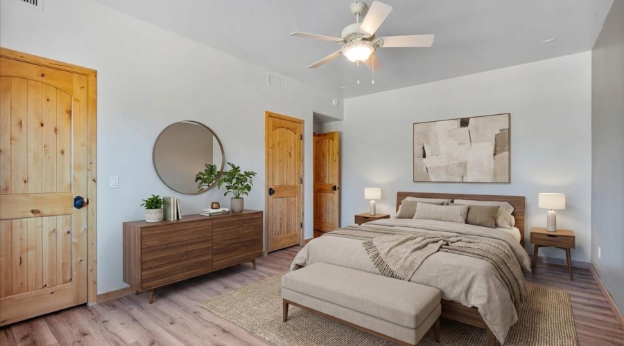 Virtually Staged Bedroom 4