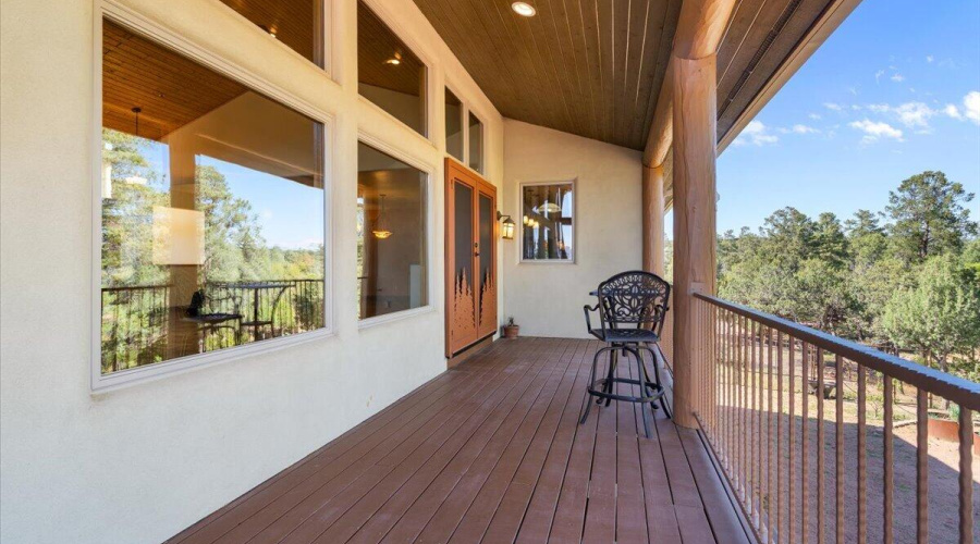 Wraparound Cedar Deck