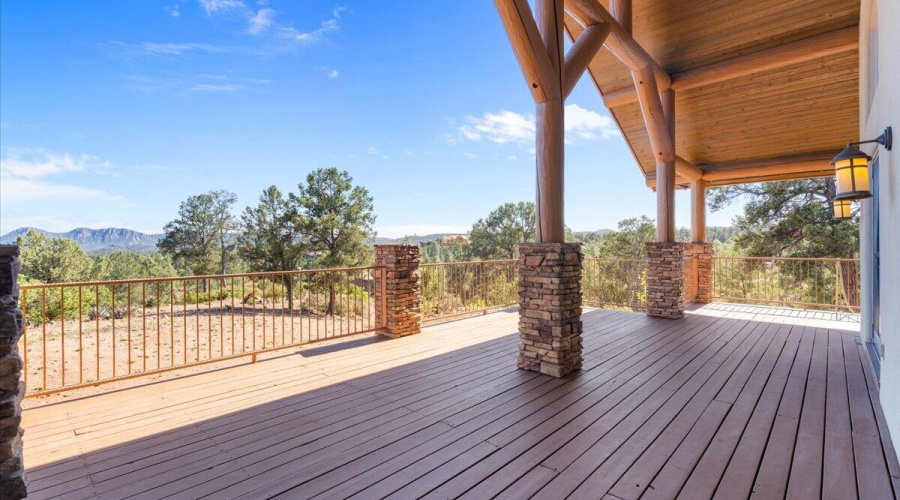 Wraparound Cedar Deck