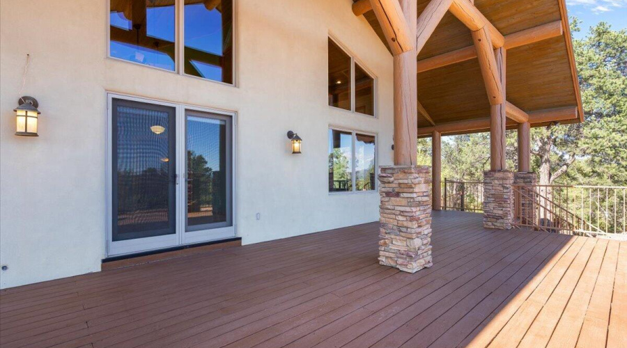 Wraparound Cedar Deck