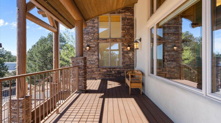 Wraparound Cedar Deck
