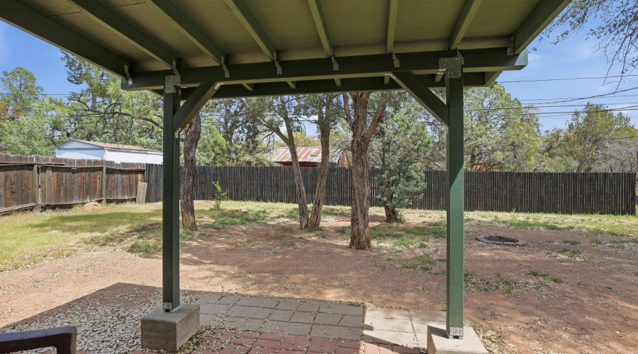 Back Covered Patio