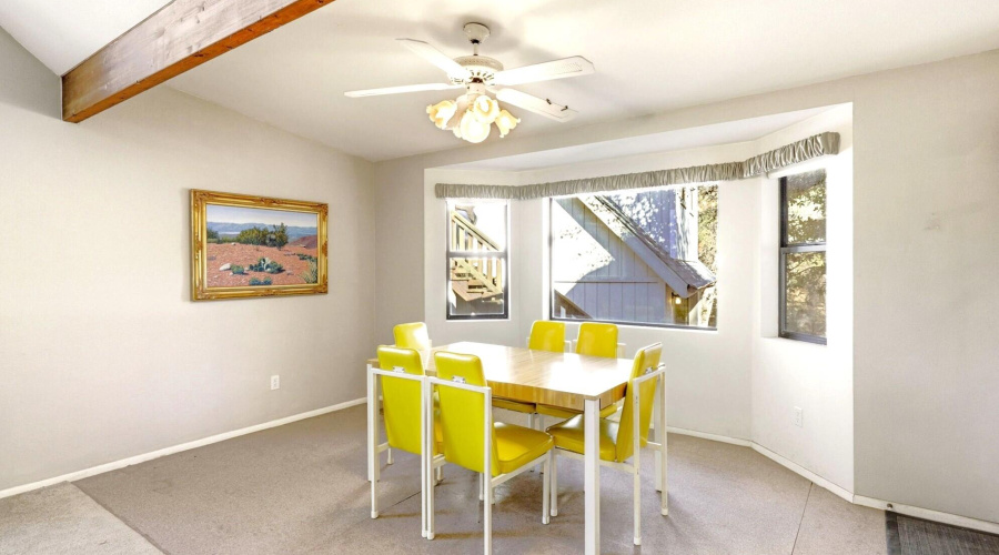 Dining Area has Bay Window