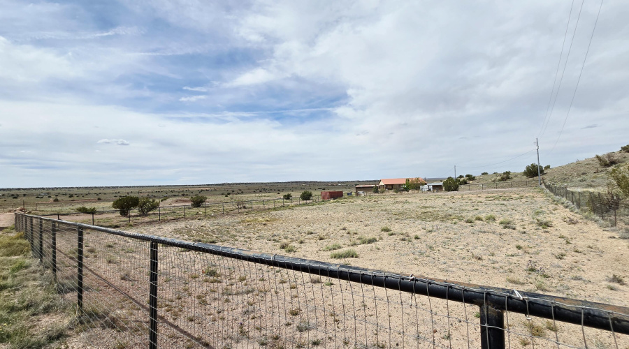 Front fenced area