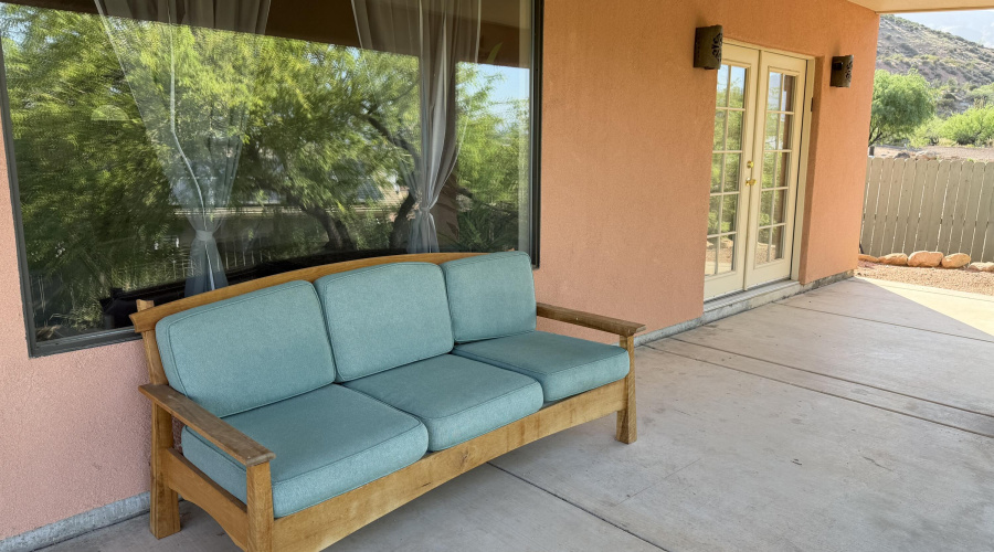 rear patio