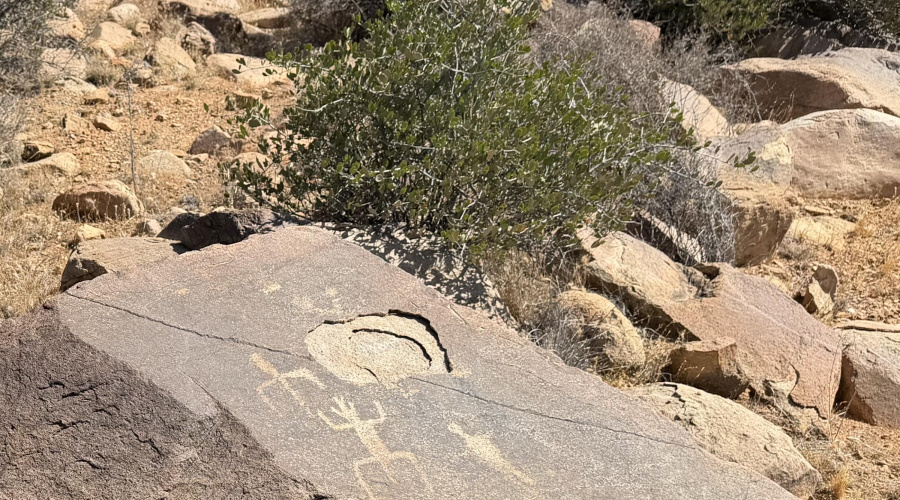 petroglyph nearby hike