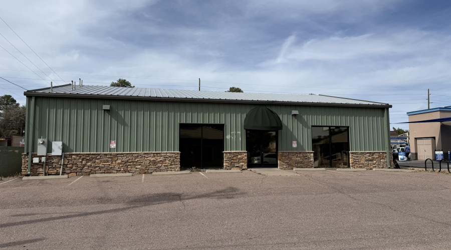 Front Viewed From Parking Lot