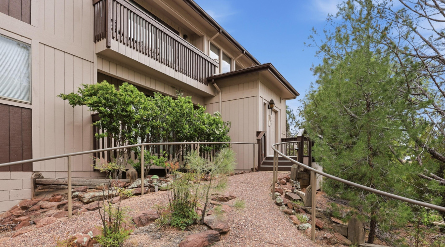 Entrance to Condo Building