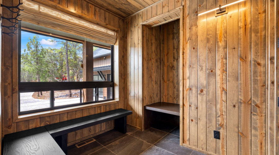 Mud room off entry