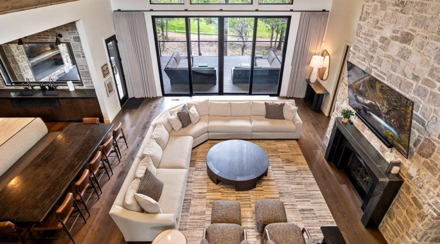 Overlooking view from Loft