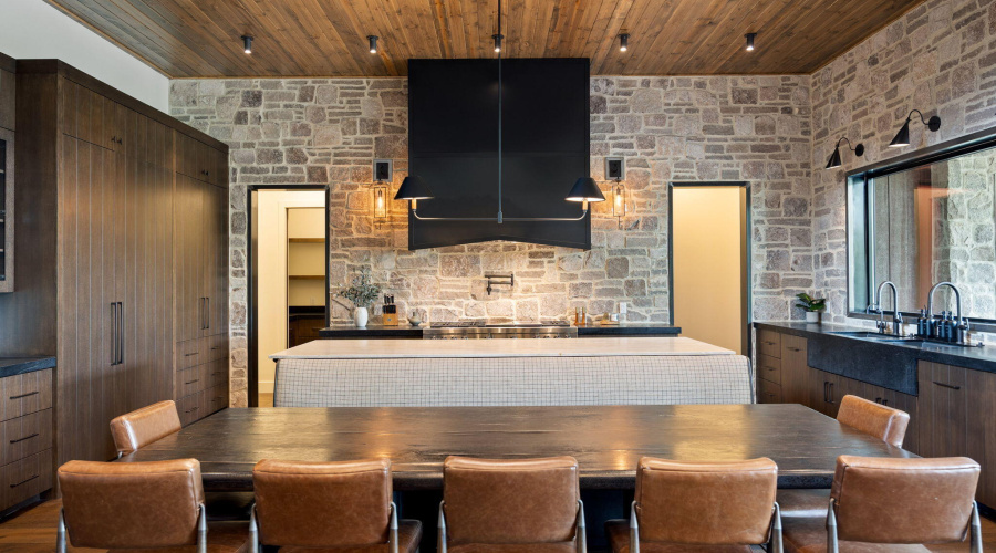 Kitchen from dining room