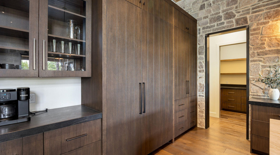 Sub Z Fridge & Custom Cabinetry