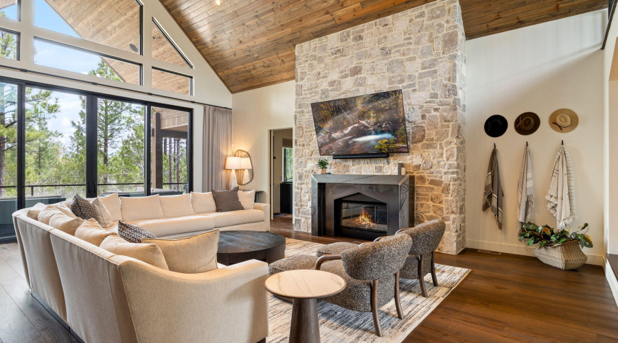 Primary Living Room toward East Wing