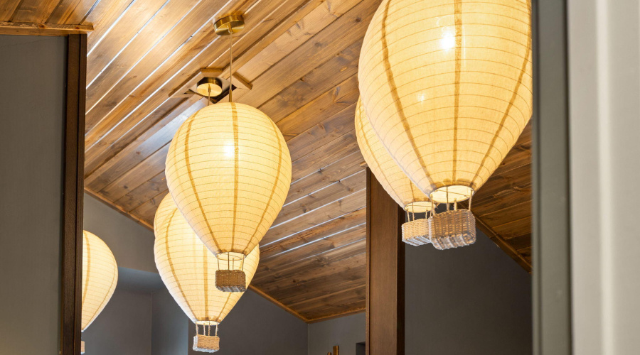Custom lighting throughout