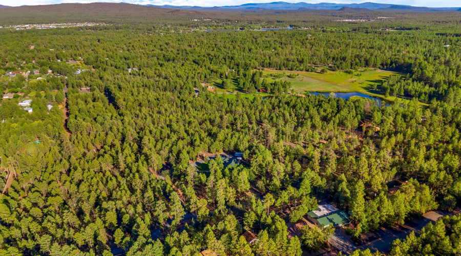 Drone To Lake