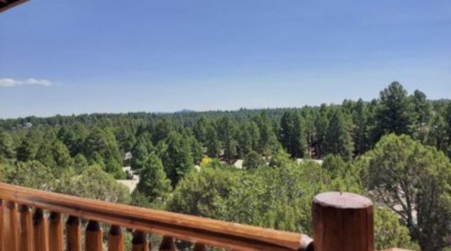 view from deck