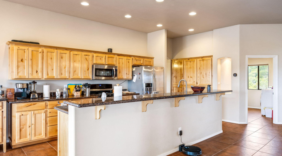 Spacious kitchen