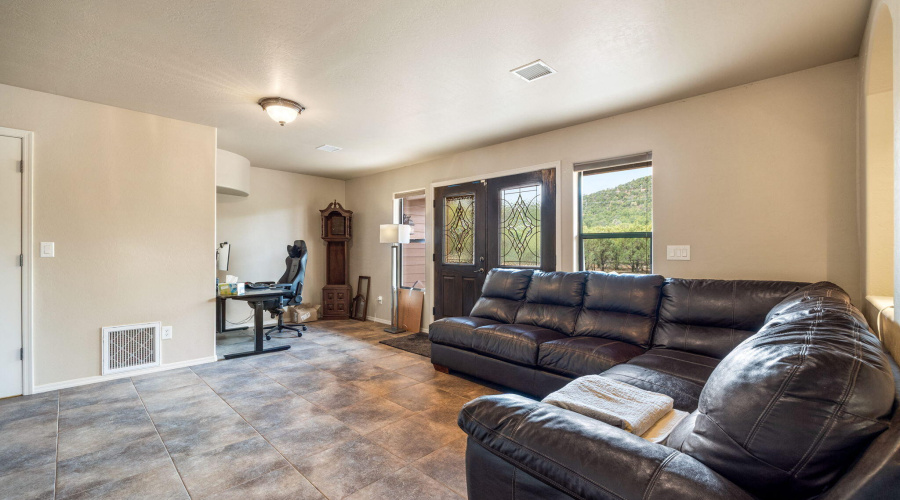 Large space on lower level