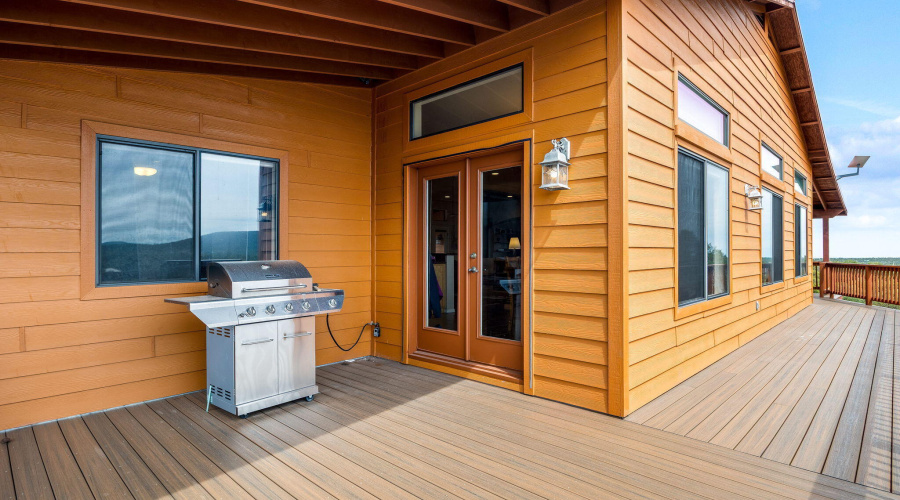 Large deck space