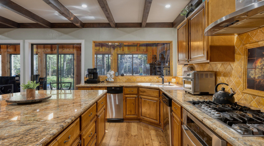 gas stovetop