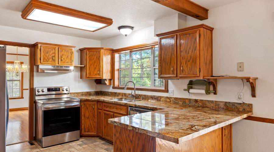 Kitchen with Stainless Steel Appliances