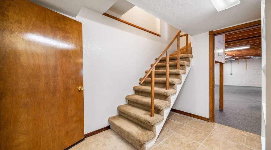 Basement Stairs to 1st Floor