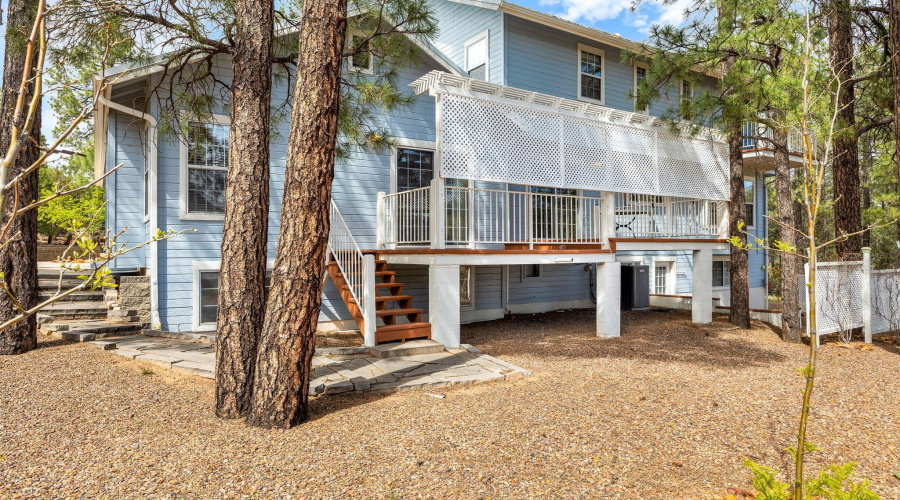 Back View of Home